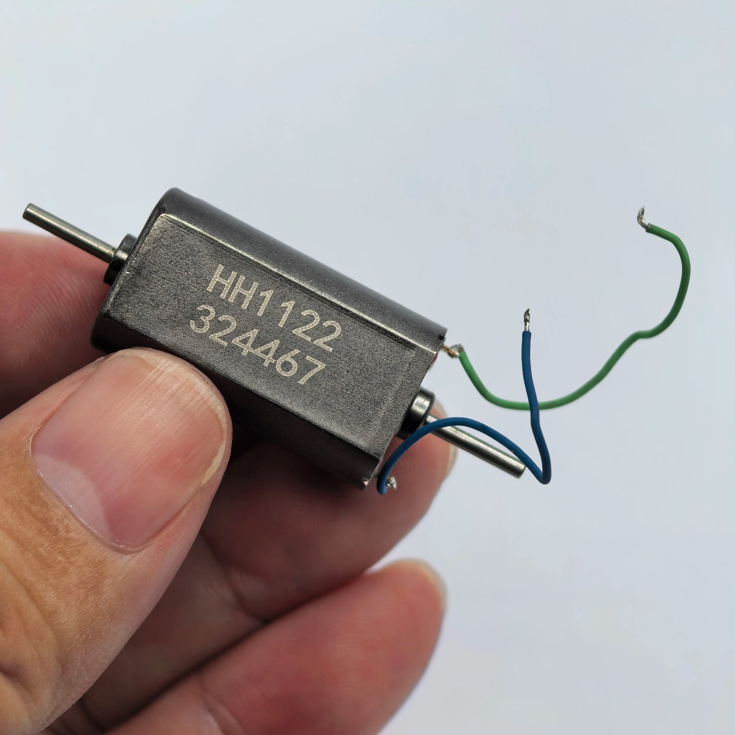 Motor de tren a escala HO 1/87, Micro FK-055, rotor de 5 polos, 12 V CC, 13700 RPM, motor de alta velocidad, eje doble de 1,5 mm, 324467, 1 pieza 