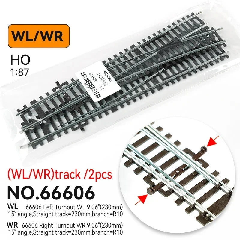 Ho échelle 1/87 modèle de voie de Train  - Nickel argent