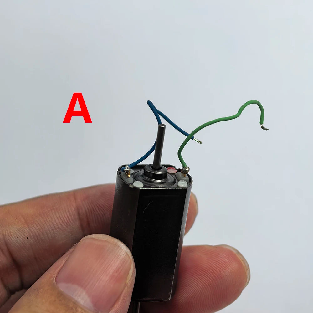 Motor de tren a escala HO 1/87, Micro FK-055, rotor de 5 polos, 12 V CC, 13700 RPM, motor de alta velocidad, eje doble de 1,5 mm, 324467, 1 pieza 