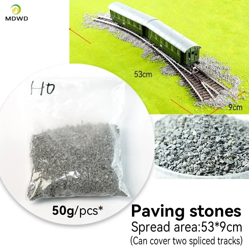 Ho échelle 1/87 modèle de voie de Train chemin de fer - Nickel argent