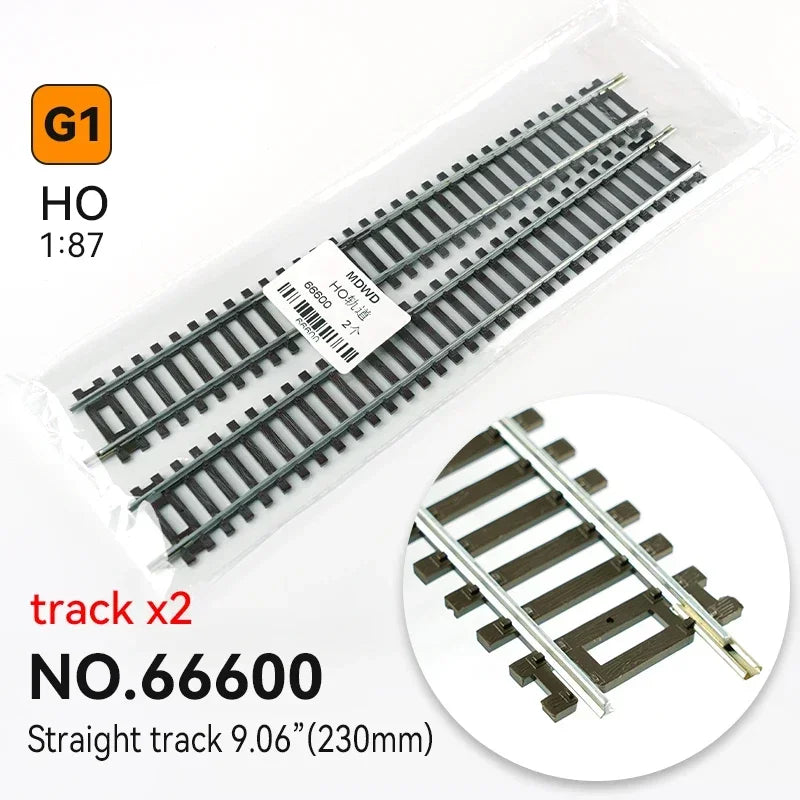 Ho échelle 1/87 modèle de voie de Train chemin de fer - Nickel argent
