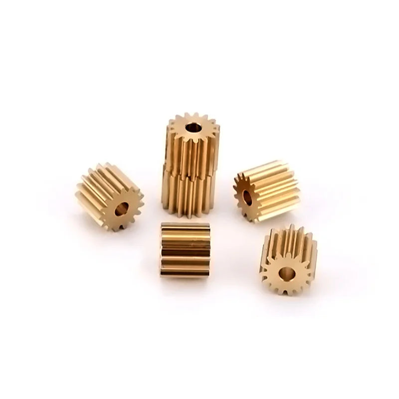 10 pieces 0.5M 7/8/9/10/11/12/13/14/15/16/17/18/19/20/21/22 teeth 0.5Mod rack spur gear precision copper steel CNC pinion 