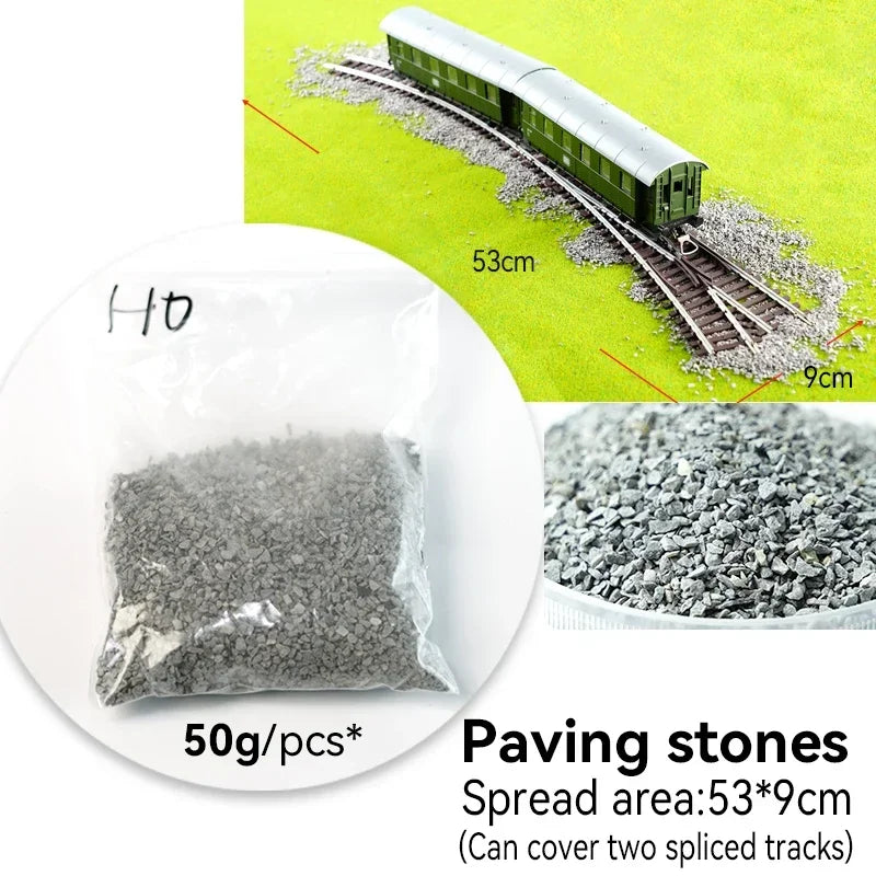 Ho échelle 1/87 modèle de voie de Train chemin de fer - Nickel argent