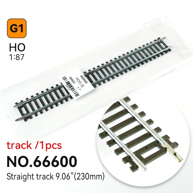 Ho échelle 1/87 modèle de voie de Train chemin de fer - Nickel argent