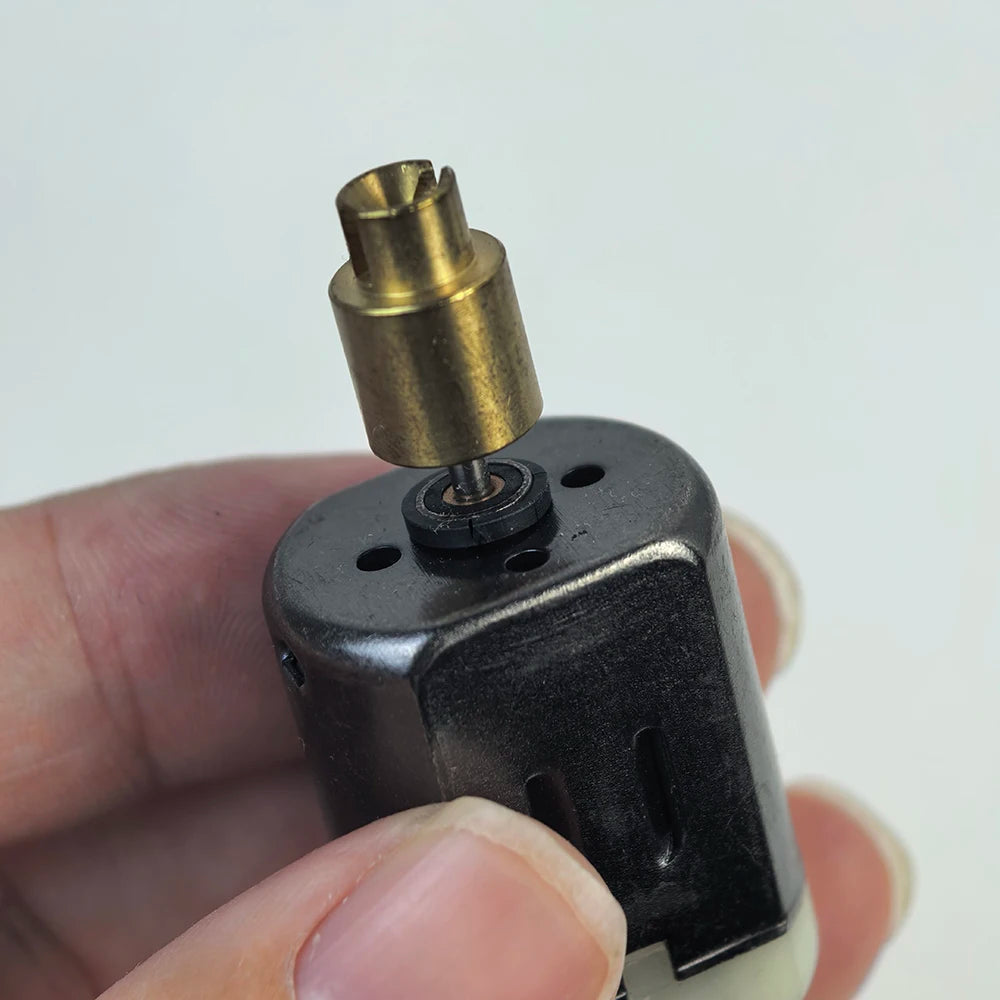 Motor magnético de doble eje de alta velocidad 280, CC 12 V-18 V, 14 000 RPM, para locomotoras de modelismo ferroviario 