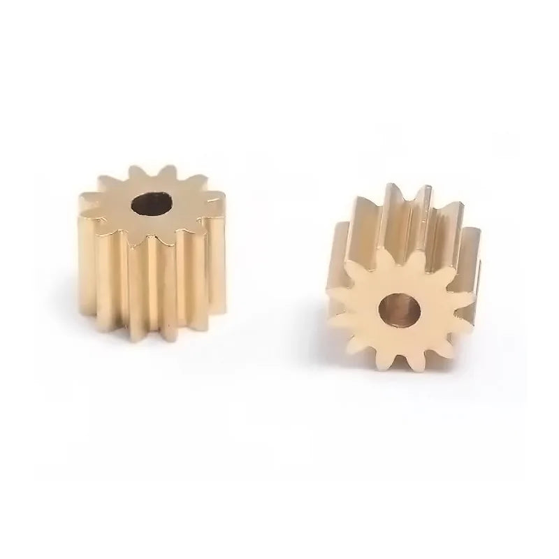 10 pieces 0.5M 7/8/9/10/11/12/13/14/15/16/17/18/19/20/21/22 teeth 0.5Mod rack spur gear precision copper steel CNC pinion 