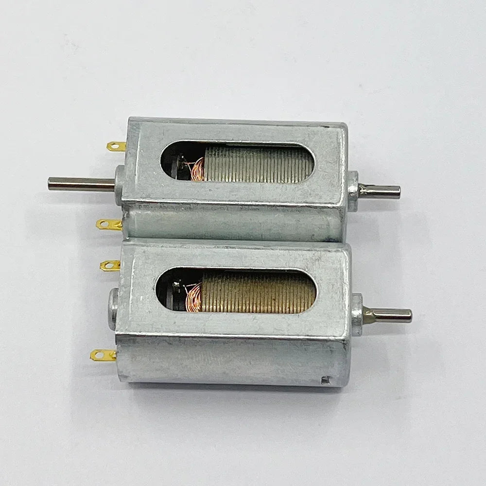 Micro moteur à balais de carbone FK-180PH, 20mm, DC 6V-12V, moteur électrique à grande vitesse, arbre unique/double, bricolage, fente HO, voiture, bateau, Train