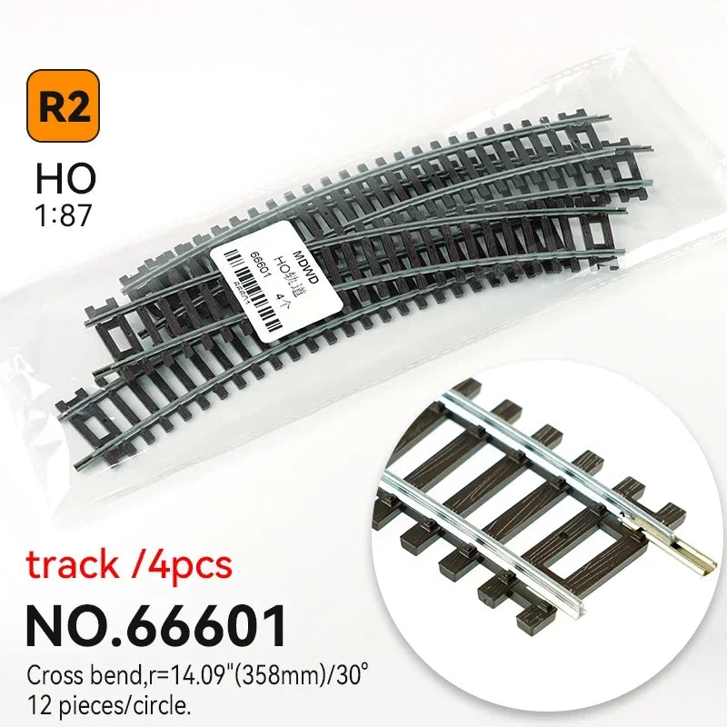 Ho échelle 1/87 modèle de voie de Train  - Nickel argent
