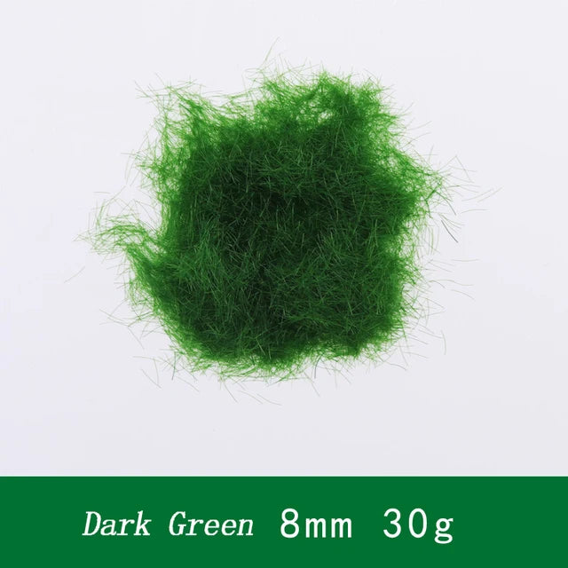 Flocage d'herbe en Nylon 8MM, 30G