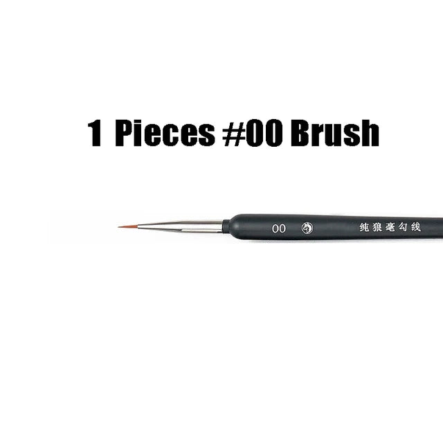 Pointed percolation pen, pointed brush 