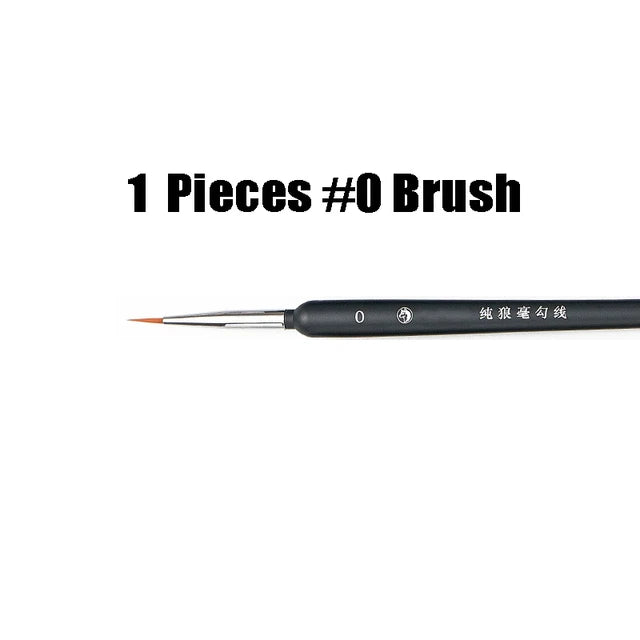 Pointed percolation pen, pointed brush 