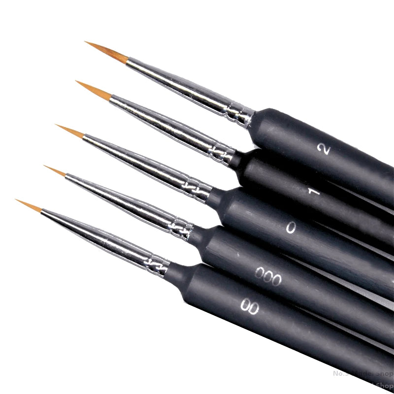 Pointed percolation pen, pointed brush 