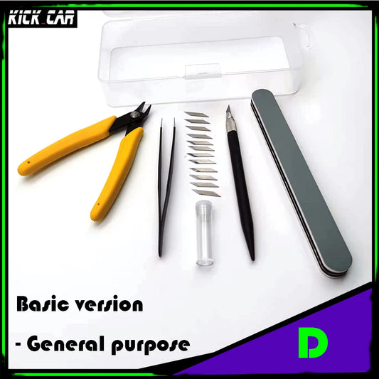 Model making tools, Repair kit, pliers, cutting mat 