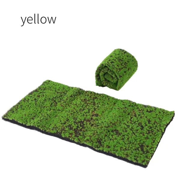 Simulation Grass Mat Model for DIY Sand Table Lawn Building Scene Layout Size 25x50cm Diorama Materials 