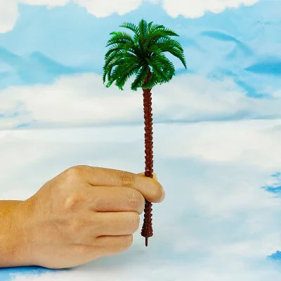 Plastic palm tree scale 1:50,100-1000 pieces 