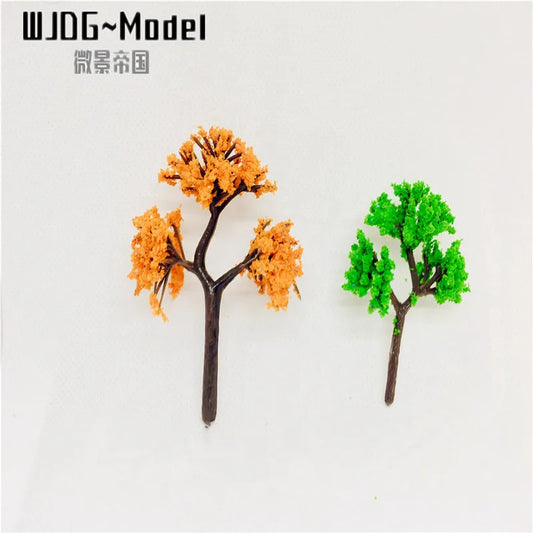 Artificial plastic trees, 100 pieces 