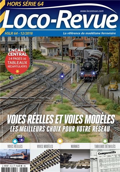 HSLR64 (11/2018) Voies réelles et voies modèles