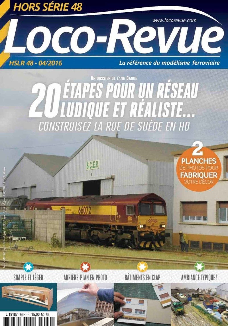 HSLR48 (03/2016) : 20 étapes pour un réseau ludique et réaliste...