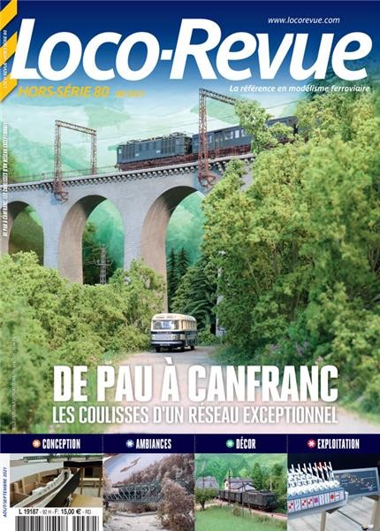 HSLR 80 (08/2021) : de Pau à Canfranc les coulisses d´un réseau exceptionnel