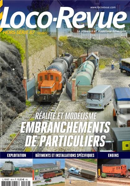 HSLR87 (10/2022) : Réalité et modélisme embranchements de particuliers