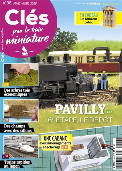 Clés pour le train miniature 36 (mars - avril 2018)